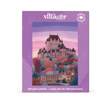 Load image into Gallery viewer, Quebec City | 500-Piece Adult Puzzle | Designed in Canada by Maude Gervais