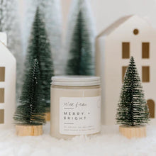 Load image into Gallery viewer, Merry + Bright Soy Candle