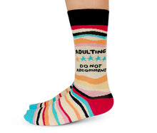 Load image into Gallery viewer, Adulting Ladies Socks