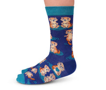 Load image into Gallery viewer, Otterly Adorable Ladies Socks
