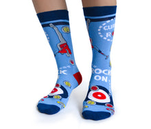 Load image into Gallery viewer, Curling Rocks Ladies Socks
