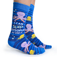 Load image into Gallery viewer, Obscene Octopus Ladies Socks