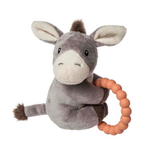 Load image into Gallery viewer, Dusty Donkey Teether Rattle