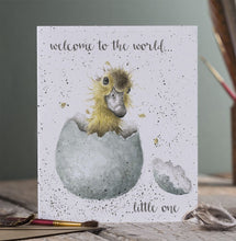 Load image into Gallery viewer, Little One Duck Baby Card