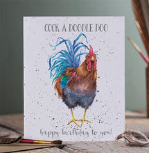 Load image into Gallery viewer, Cock Doodle Doo Birthday Card