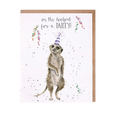 Load image into Gallery viewer, Lookout For A Party Birthday Card