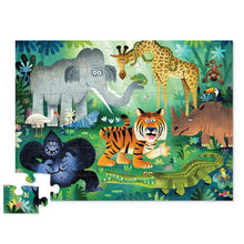 Load image into Gallery viewer, Crocodile Creek Go Wild! Floor Puzzle