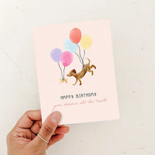 Load image into Gallery viewer, Treats On Your Birthday Card