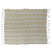Load image into Gallery viewer, Sage Florals Throw
