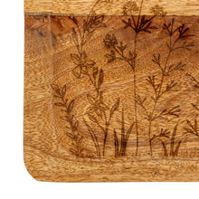 Load image into Gallery viewer, Etched Mango Wood Tray