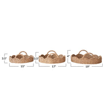 Load image into Gallery viewer, Braided Bankuan Scallop Tray