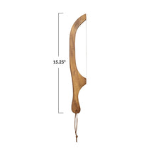 Load image into Gallery viewer, Stainless Bow Bread Knife