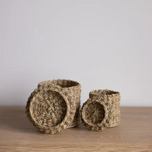 Load image into Gallery viewer, Woven Seagrass Canister