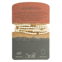 Load image into Gallery viewer, Stone Wrap, White Fossil