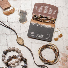 Load image into Gallery viewer, Stone Wrap, Tourmaline Hematite