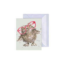 Load image into Gallery viewer, 'Spectacular' Owl Enclosure Card