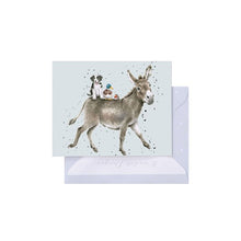Load image into Gallery viewer, The Donkey Ride Enclosure Card