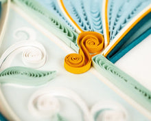 Load image into Gallery viewer, Baby Buggy Quilling Card
