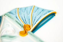 Load image into Gallery viewer, Baby Buggy Quilling Card