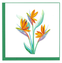 Load image into Gallery viewer, Bird of Paradise Quilling Card