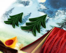 Load image into Gallery viewer, Camping Quilling Card