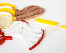 Load image into Gallery viewer, Christmas Angel Quilling Card