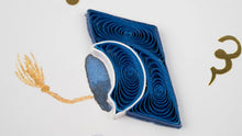 Load image into Gallery viewer, Grad Caps Quilling Card