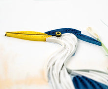 Load image into Gallery viewer, Great Blue Heron Quilling Card
