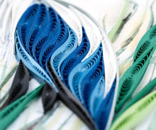 Load image into Gallery viewer, Great Blue Heron Quilling Card