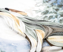 Load image into Gallery viewer, Howling Wolf Quilling Card