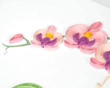 Load image into Gallery viewer, Potted Orchid Quilling Card
