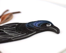 Load image into Gallery viewer, Raven Quilling Card