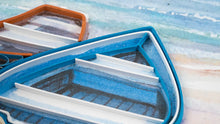Load image into Gallery viewer, Two Boats on the Shore Quilling Card