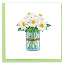 Load image into Gallery viewer, Daisy Posy Quilling Card