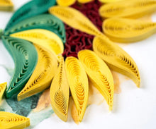 Load image into Gallery viewer, Wild Sunflower Quilling Card