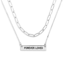 Load image into Gallery viewer, Loving Memories Necklace - Silver
