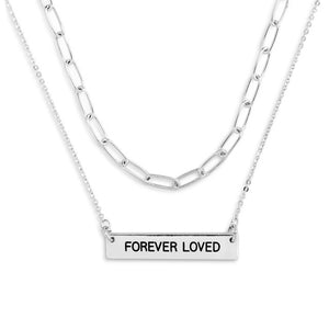Loving Memories Necklace - Silver