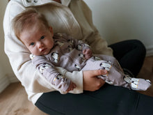 Load image into Gallery viewer, Huddle & Chill - Purple - Organic Cotton Sleeper