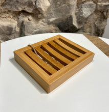 Load image into Gallery viewer, Bamboo Slatted Soap Dish
