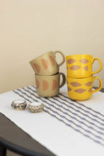 Load image into Gallery viewer, Yellow Art Deco Mug
