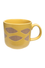 Load image into Gallery viewer, Yellow Art Deco Mug
