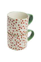 Load image into Gallery viewer, Vintage Garden Mug, Red