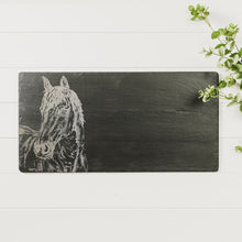 Load image into Gallery viewer, Horse Portrait Slate Table Runner