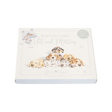 Load image into Gallery viewer, Little Paws Puppy Hat & Mitten Set