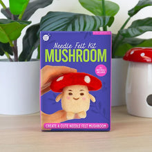 Load image into Gallery viewer, Mushroom Needle Felting Kit