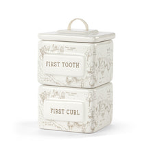 Load image into Gallery viewer, Winnie The Pooh First Tooth and Curl Keepsake Box