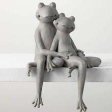 Load image into Gallery viewer, Sitting Frog Couple
