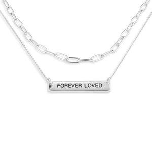 Loving Memories Necklace - Silver