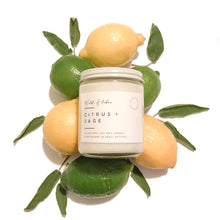 Load image into Gallery viewer, Citrus & Sage Soy Candle