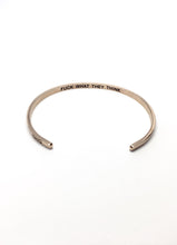 Load image into Gallery viewer, Fuck What They Think Bangle by Glass House Goods